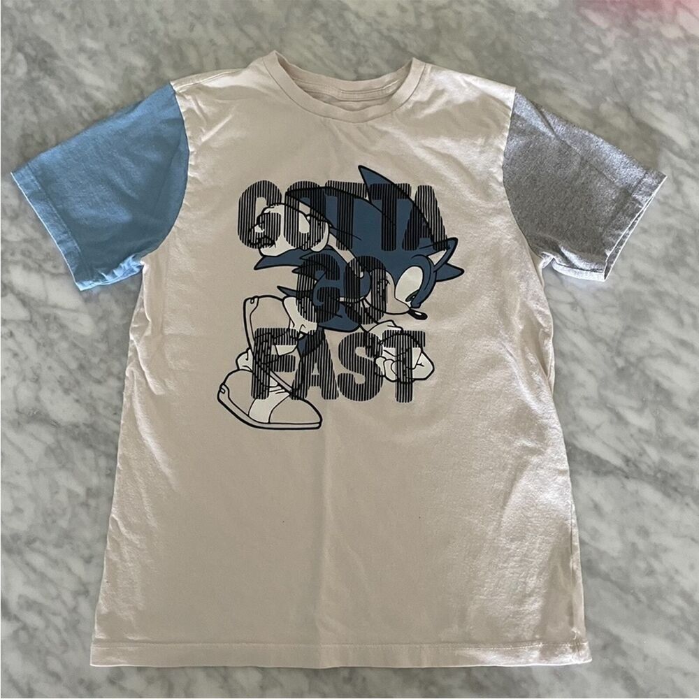Sonic the Hedgehog Boy’s T-Shirt Size 14 - Picture 3 of 9